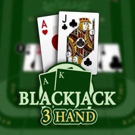 Official Table Games logo: Blackjack 3H (Habanero) by Habanero at Trips Casino