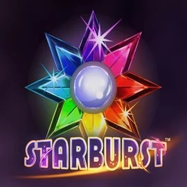 Starburst slot icon by NetEnt, available at Trips Casino